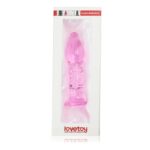 Sklenený análny kolík Glass Romance Pink 5.5" – Obrázok 2