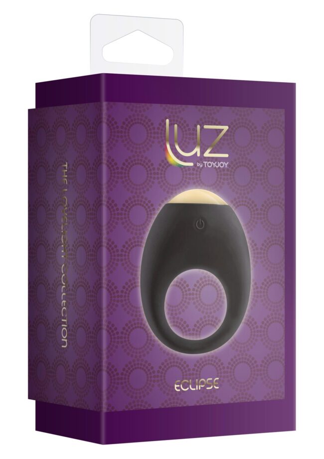Vibračný krúžok Eclipse Vibrating Cock Ring Black – Obrázok 2