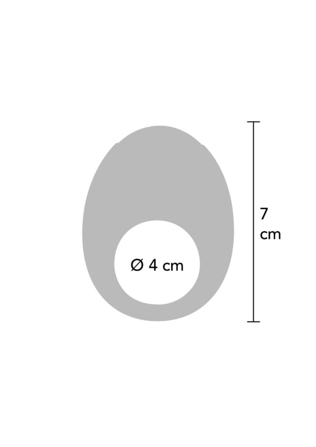 Vibračný krúžok Eclipse Vibrating Cock Ring Black – Obrázok 5