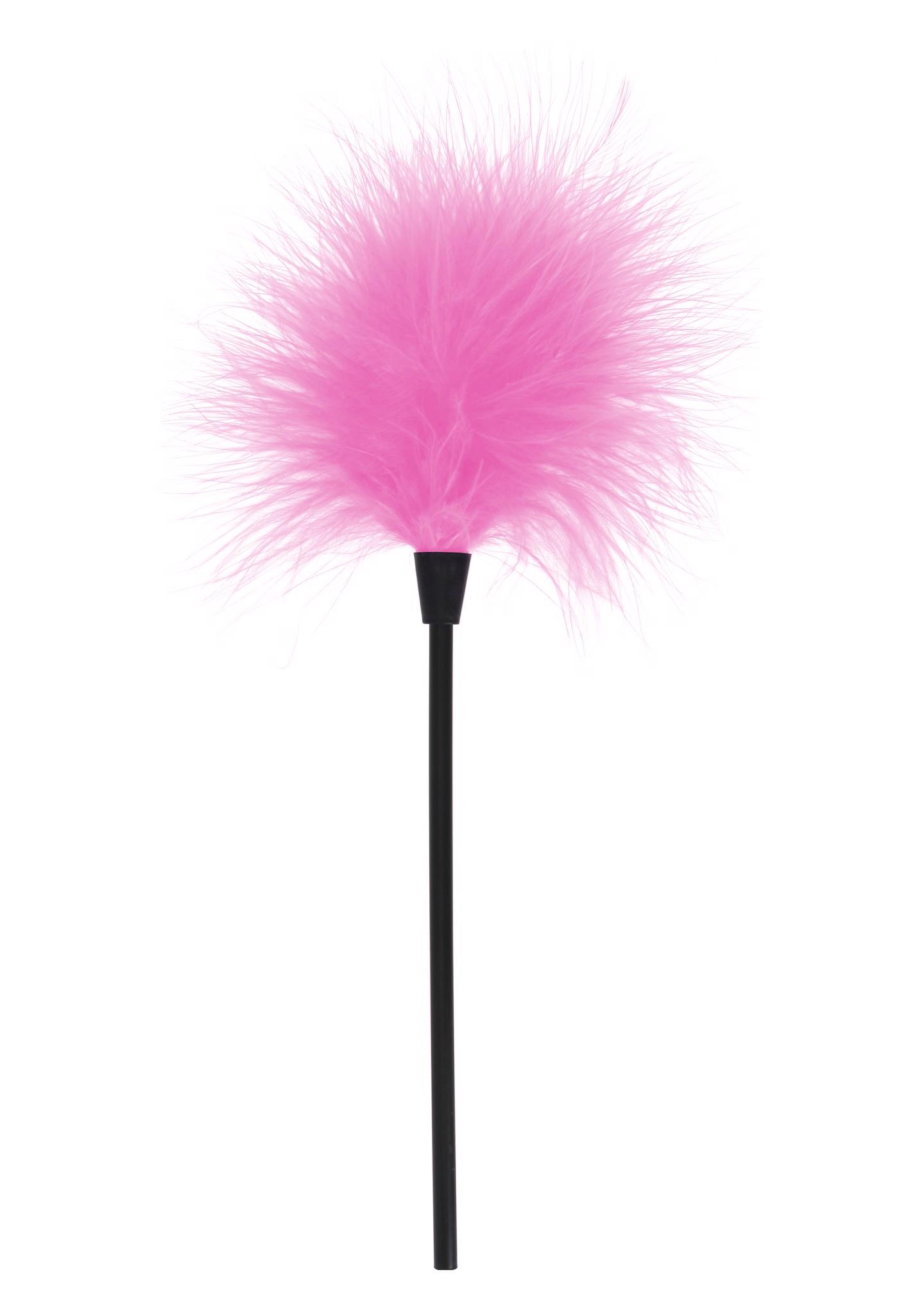10305_PINK_01 Šteklítko ToyJoy Sexy Feather Thickler Pink – Obrázok 1