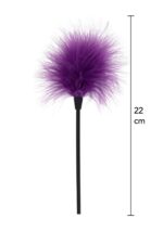 Šteklítko ToyJoy SEXY FEATHER TICKLER PURPLE – Obrázok 3