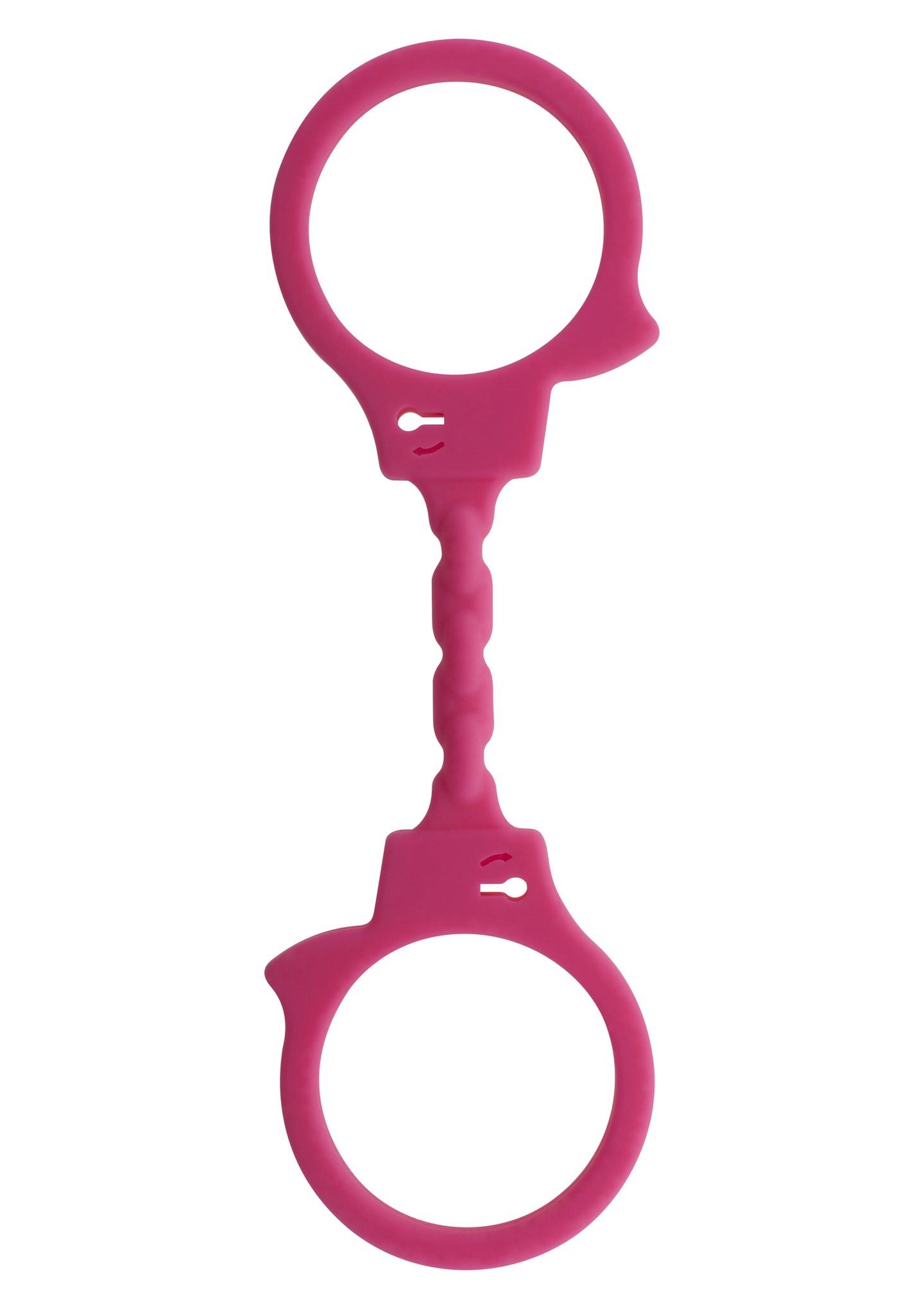 10317_PINK_01 TOYJOY STRETCHY FUN CUFFS PINK – Obrázok 1