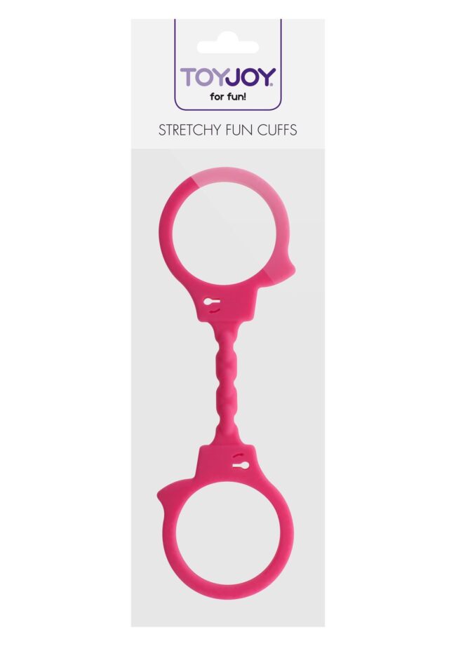TOYJOY STRETCHY FUN CUFFS PINK – Obrázok 2