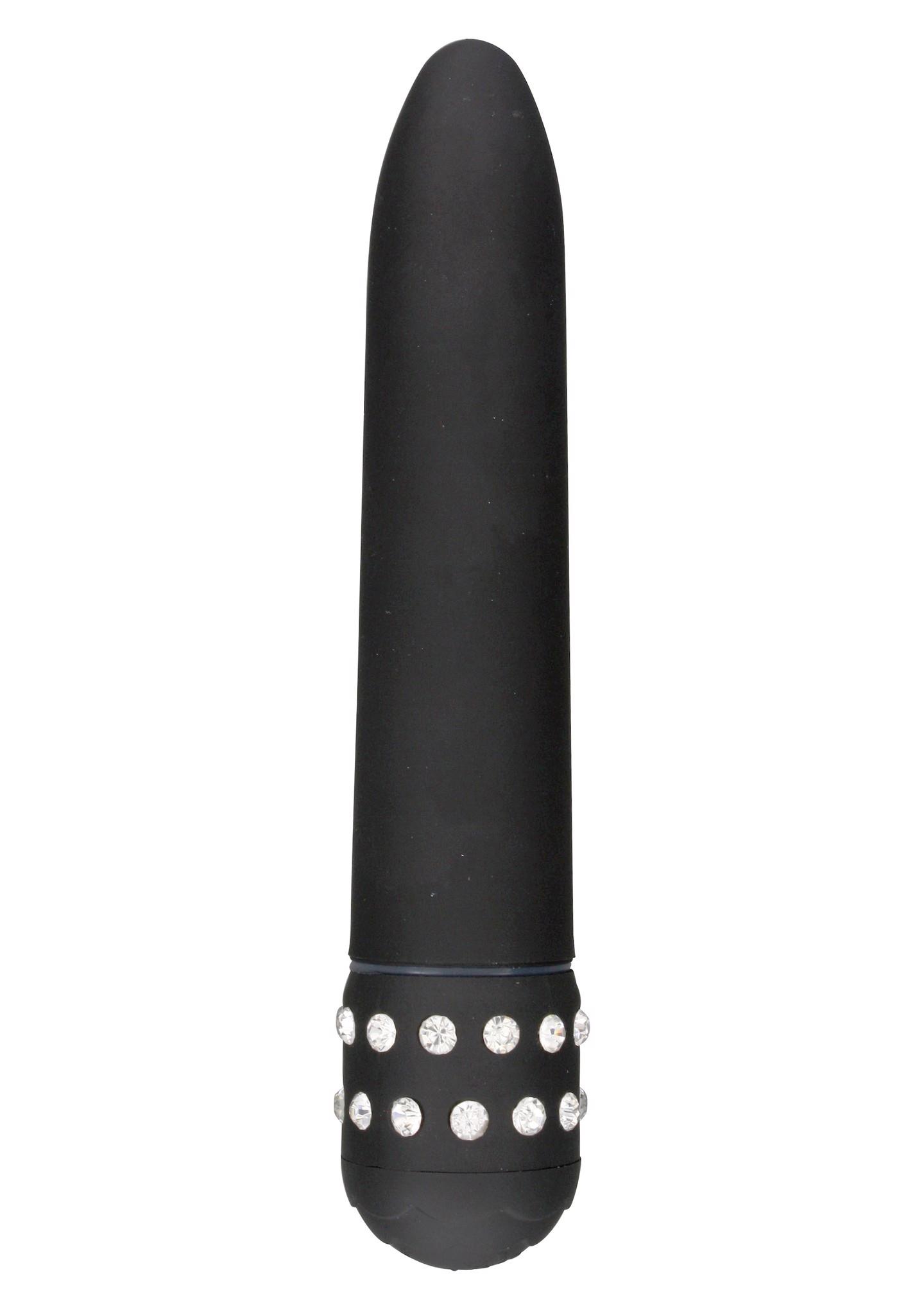 10422_BLACK_01 Vibrátor ToyJoy DIAMOND SUPERBE VIBE – Obrázok 1