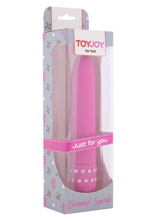 Vibrátor ToyJoy DIAMOND PINK SUPERBE VIBE – Obrázok 2