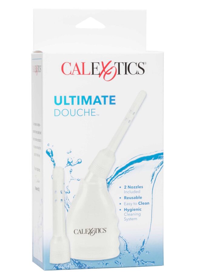 CALIFORNIA EXOTICS ULTIMATE DOUCHE CLEAR - análna sprcha – Obrázok 2