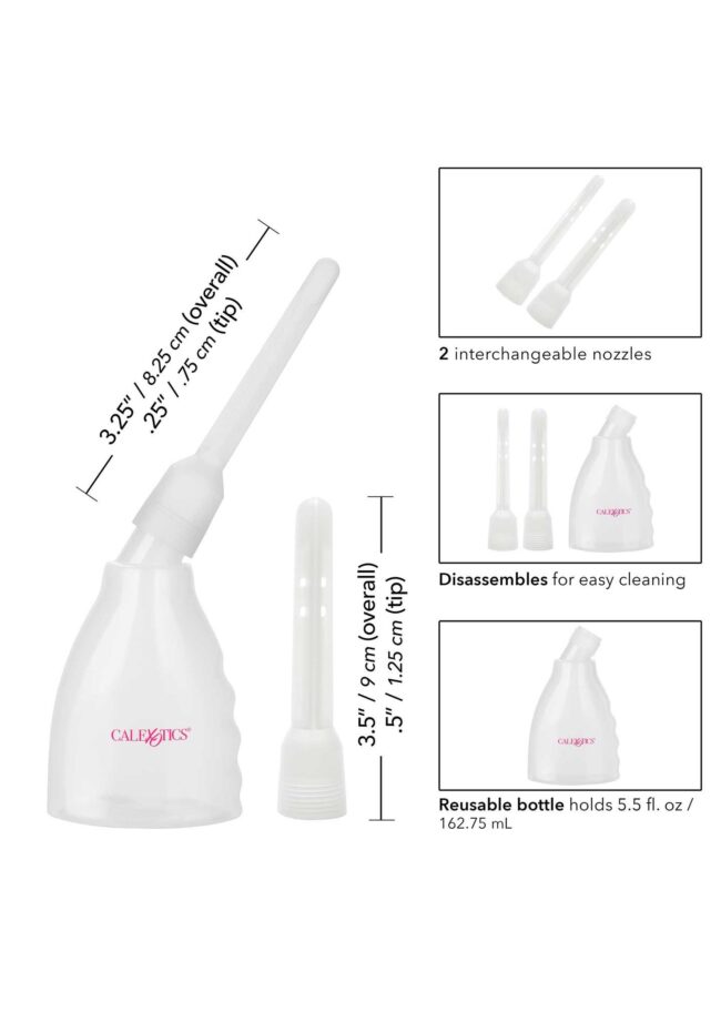 CALIFORNIA EXOTICS ULTIMATE DOUCHE CLEAR - análna sprcha – Obrázok 6