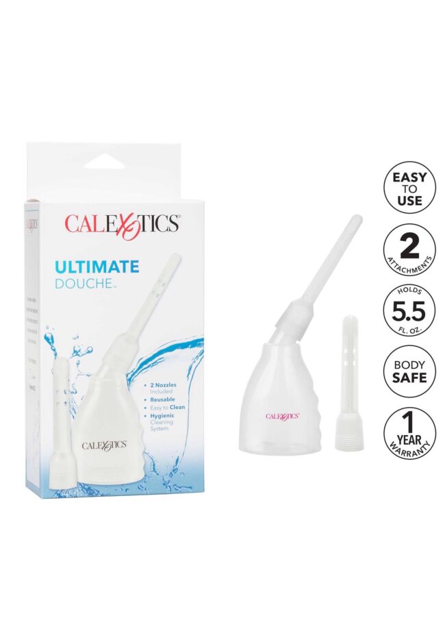 CALIFORNIA EXOTICS ULTIMATE DOUCHE CLEAR - análna sprcha – Obrázok 7