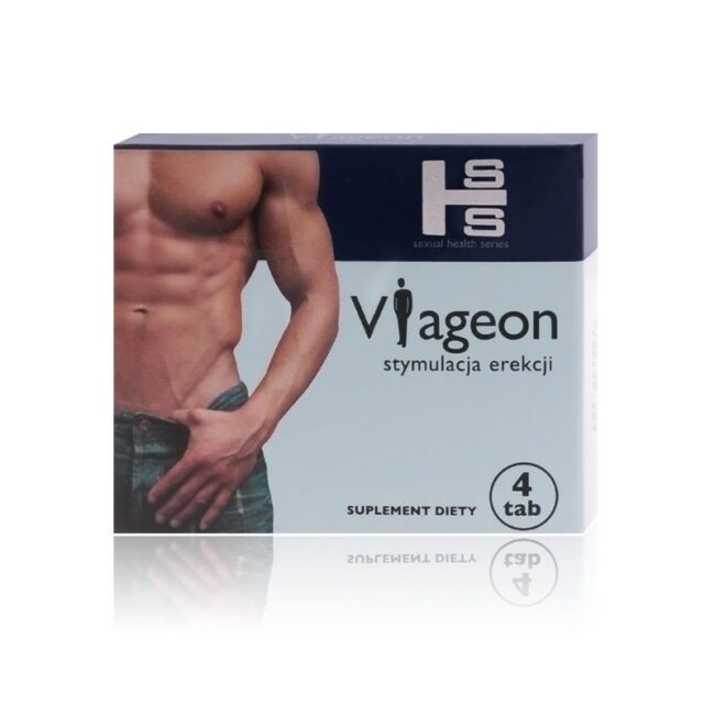Viageon afrodiziakum pre mužov 4 tab. – Obrázok 3