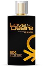 Love & Desire Gold Men 100 ml - feromónový parfém – Obrázok 2