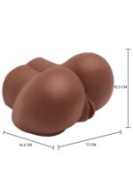 Masturbátor Hot Honey Rider brown - vibračný – Obrázok 7