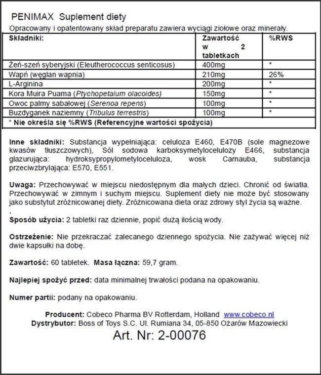 Cobeco PENIMAX 60 PCS LAVETRA – Obrázok 2