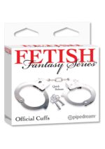 Kovové putá Fetish Fantasy OFFICIAL HANDCUFFS METAL – Obrázok 2