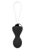Vibrating Silicone Kegel Balls USB 10 Function / Remote control -Black – Obrázok 2