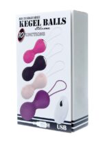 Vibrating Silicone Kegel Balls USB 10 Function / Remote control -Black – Obrázok 7