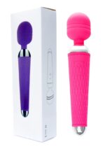 Stimulátor Power Massager Wand USB Pink 10 funkcií – Obrázok 6