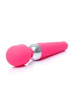 Stimulátor Power Massager Wand USB Pink 10 funkcií – Obrázok 4