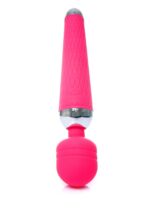 Stimulátor Power Massager Wand USB Pink 10 funkcií – Obrázok 5