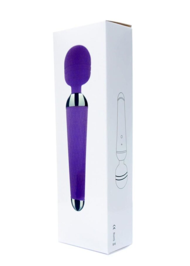 Stimulátor Power Massager Wand USB Pink 10 funkcií – Obrázok 8