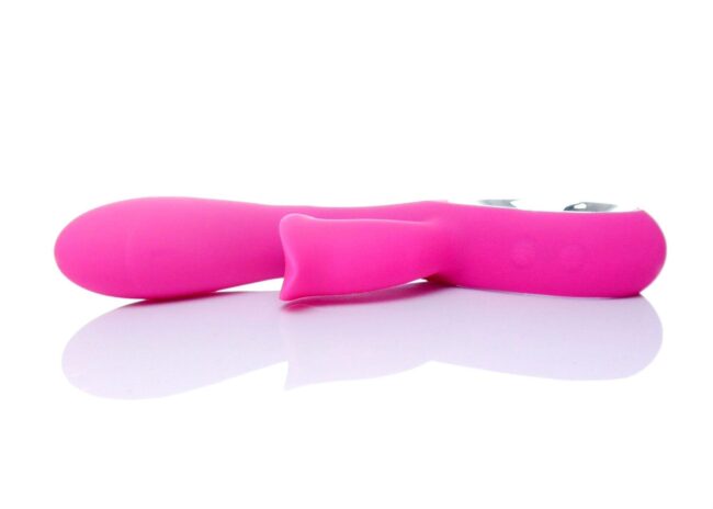 Vibrátor Daro,12 funkcií, USB ružový – Obrázok 2