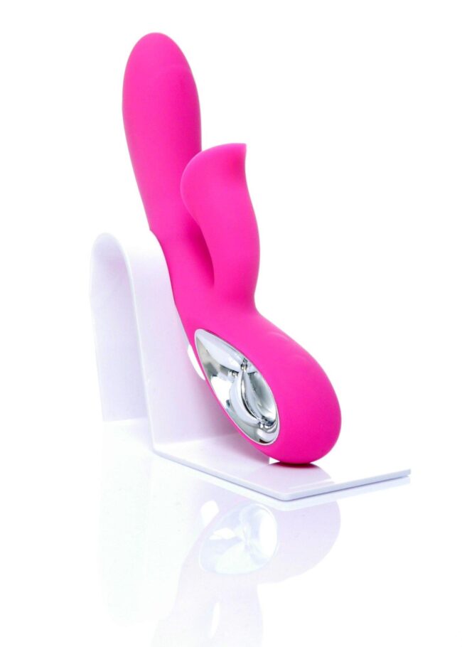 Vibrátor Daro,12 funkcií, USB ružový – Obrázok 6