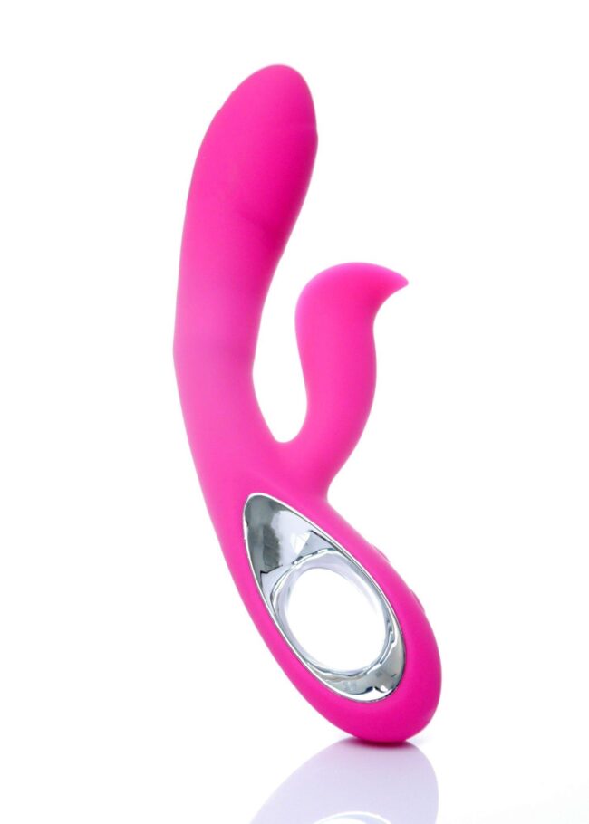Vibrátor Daro,12 funkcií, USB ružový – Obrázok 7