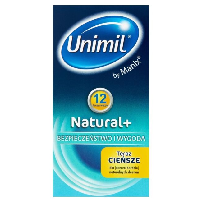 Kondómy Unimil NATURAL+ 12 ks – Obrázok 2