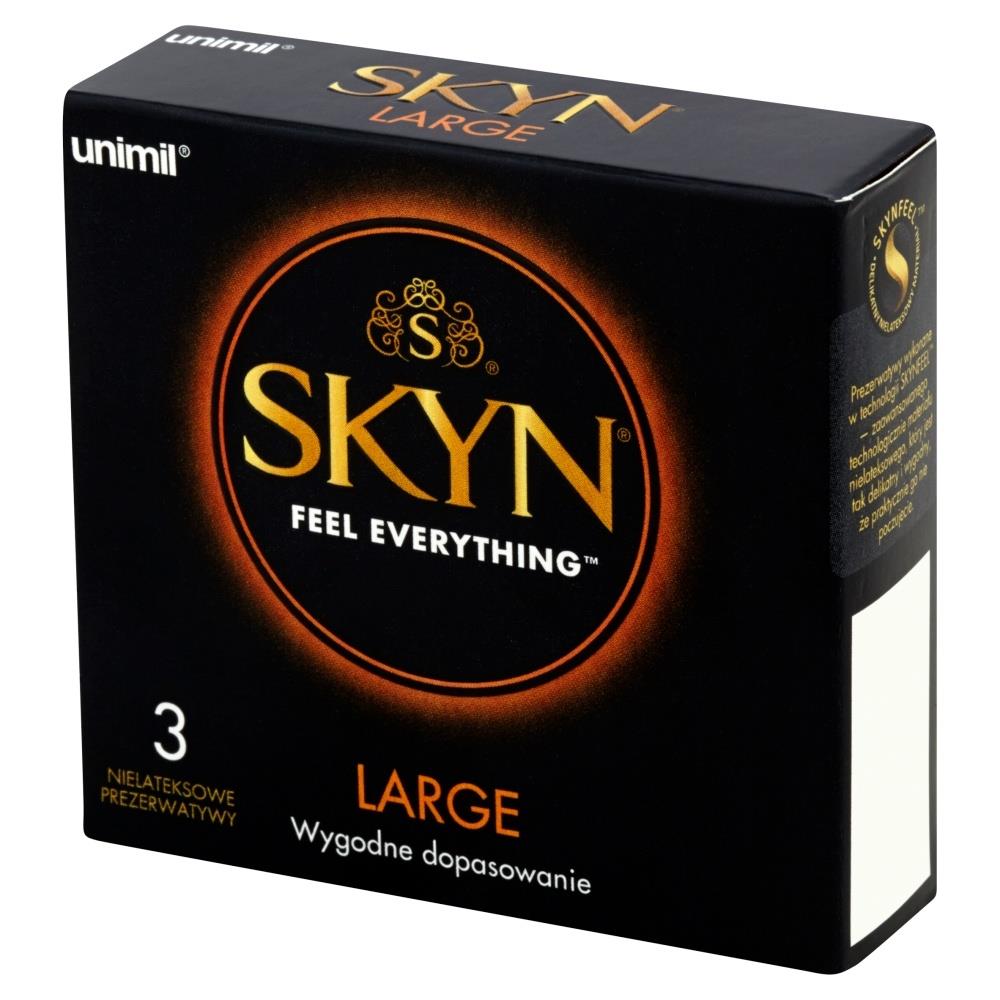 27-087226 Kondómy Unimil Skyn Large 3 ks – Obrázok 1