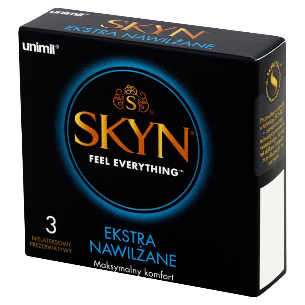 27-087257 Kondómy Skyn Extra Lube 3 ks – Obrázok 1