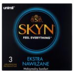 Kondómy Skyn Extra Lube 3 ks – Obrázok 2