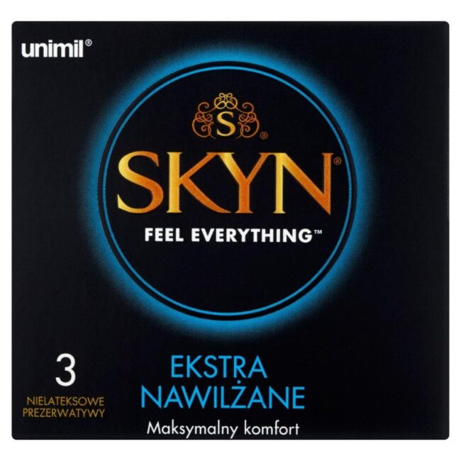 Kondómy Skyn Extra Lube 3 ks – Obrázok 2