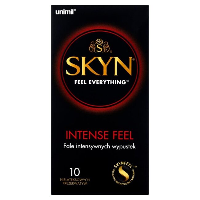 Kondómy UNIMIL SKYN BOX 10 INTENSE FEEL – Obrázok 2
