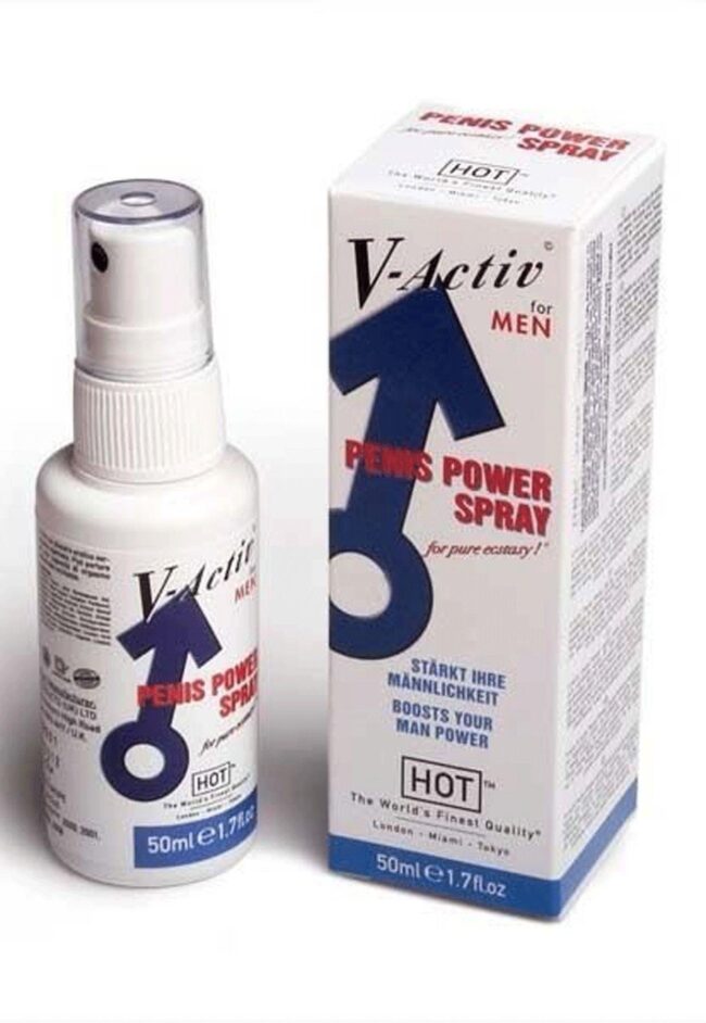 V-Activ Penis Power Spray for Men 50ml – Obrázok 3