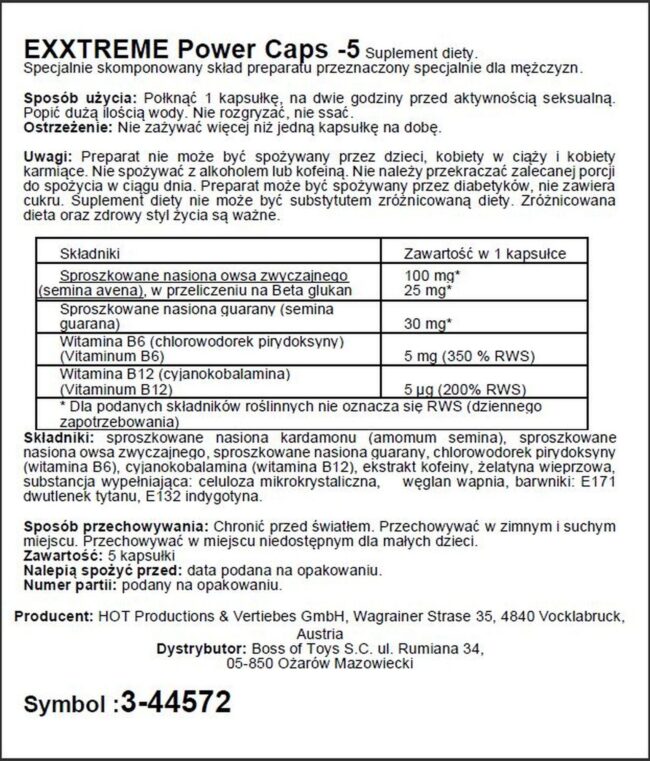 eXXtreme Power caps 5tbl – Obrázok 2