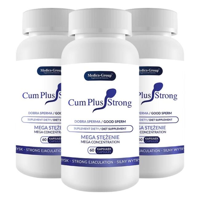 Cum Plus Strong - 60 caps – Obrázok 2