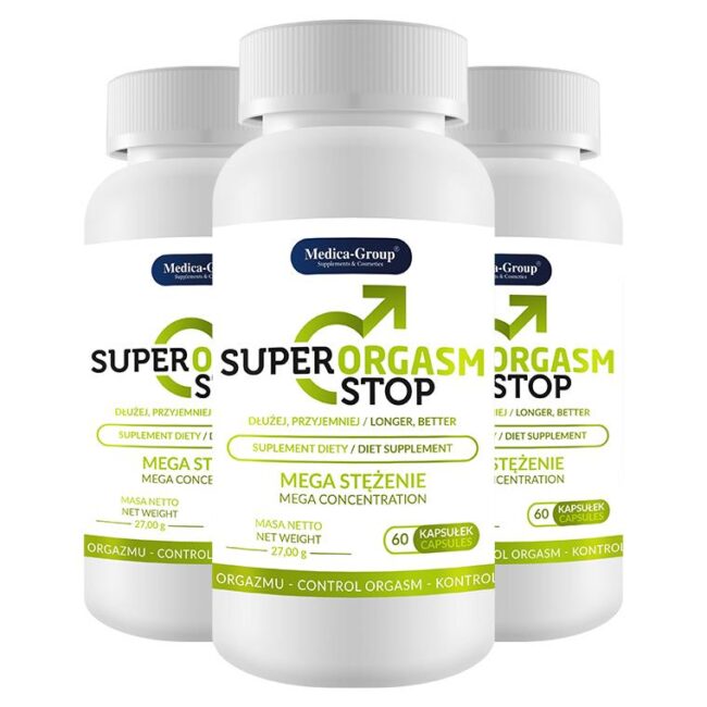 Super Orgasm Stop  - 60 caps – Obrázok 3