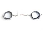Putá Handcuffs with studs 4 cm  Fetish Boss Series – Obrázok 5