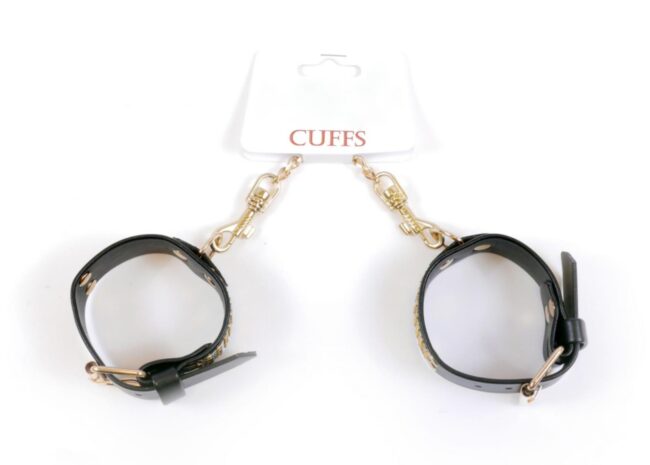 Putá Handcuffs with cristals  Fetish Boss Series – Obrázok 6