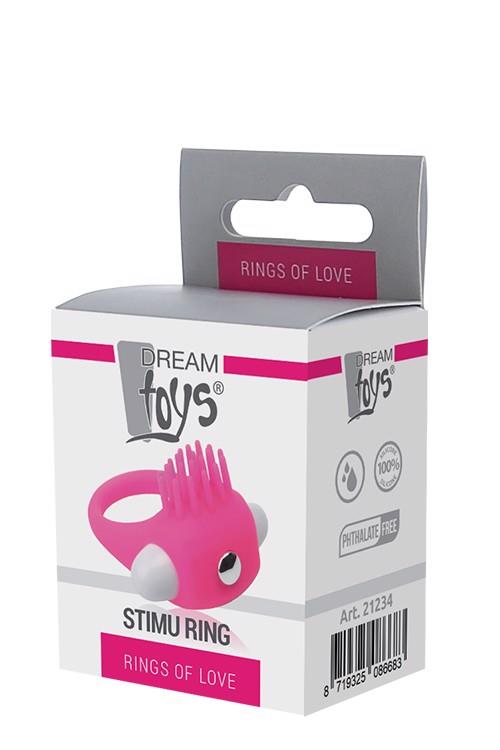 35-21234 LIT-UP SILICONE STIMU RING 5 PINK – Obrázok 1