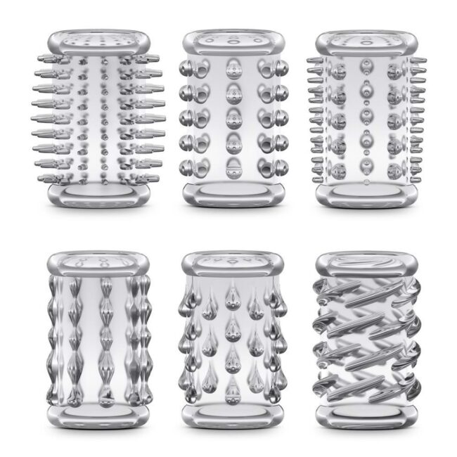 Nadstavce STAY HARD COCK SLEEVE KIT CLEAR – Obrázok 2