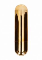 Vibrátor Bullet - Gold 10 rýchlostný nabíjateľný – Obrázok 4