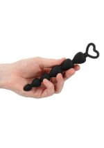 Silicone Anal Beads - Black – Obrázok 4