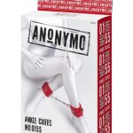 Anonymo handcuffs  červené 27 cm