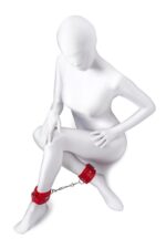 Anonymo handcuffs červené 27 cm – Obrázok 3