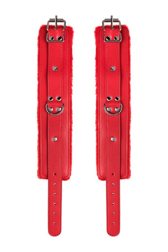 Anonymo handcuffs  červené 27 cm – Obrázok 7
