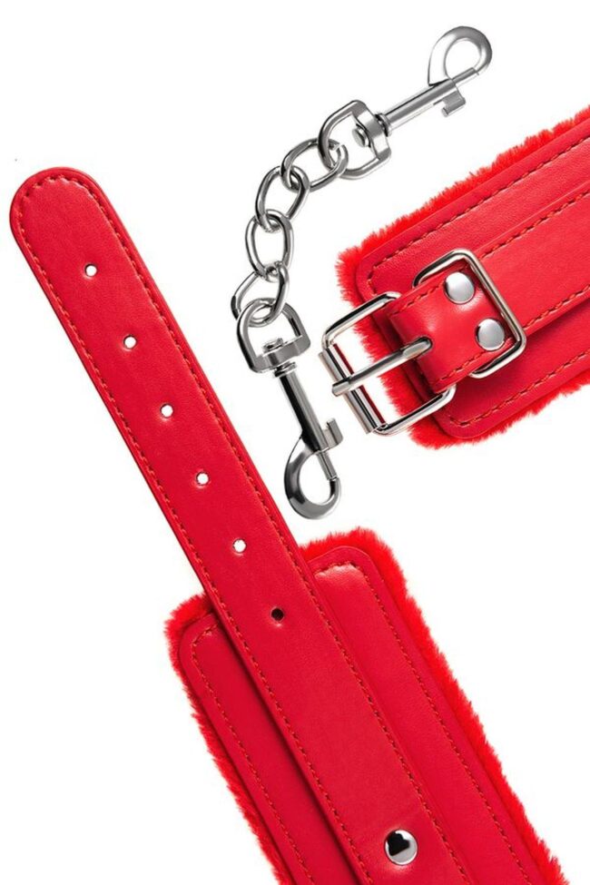 Anonymo handcuffs  červené 27 cm – Obrázok 10