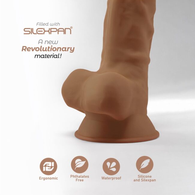 Dildo SilexD Model 1 (7'') Caramel BOX – Obrázok 9