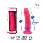Dildo SilexD Model 2 (7.5"") ružové – Obrázok 10