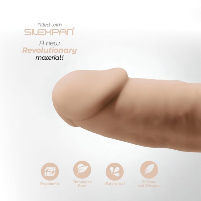 Dildo-SilexD Model 2 ( 6" ) Flesh – Obrázok 9