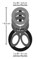 Bad Kitty Cock Ring 3 – Obrázok 6